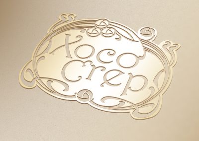 Logo per a Xoco Crep